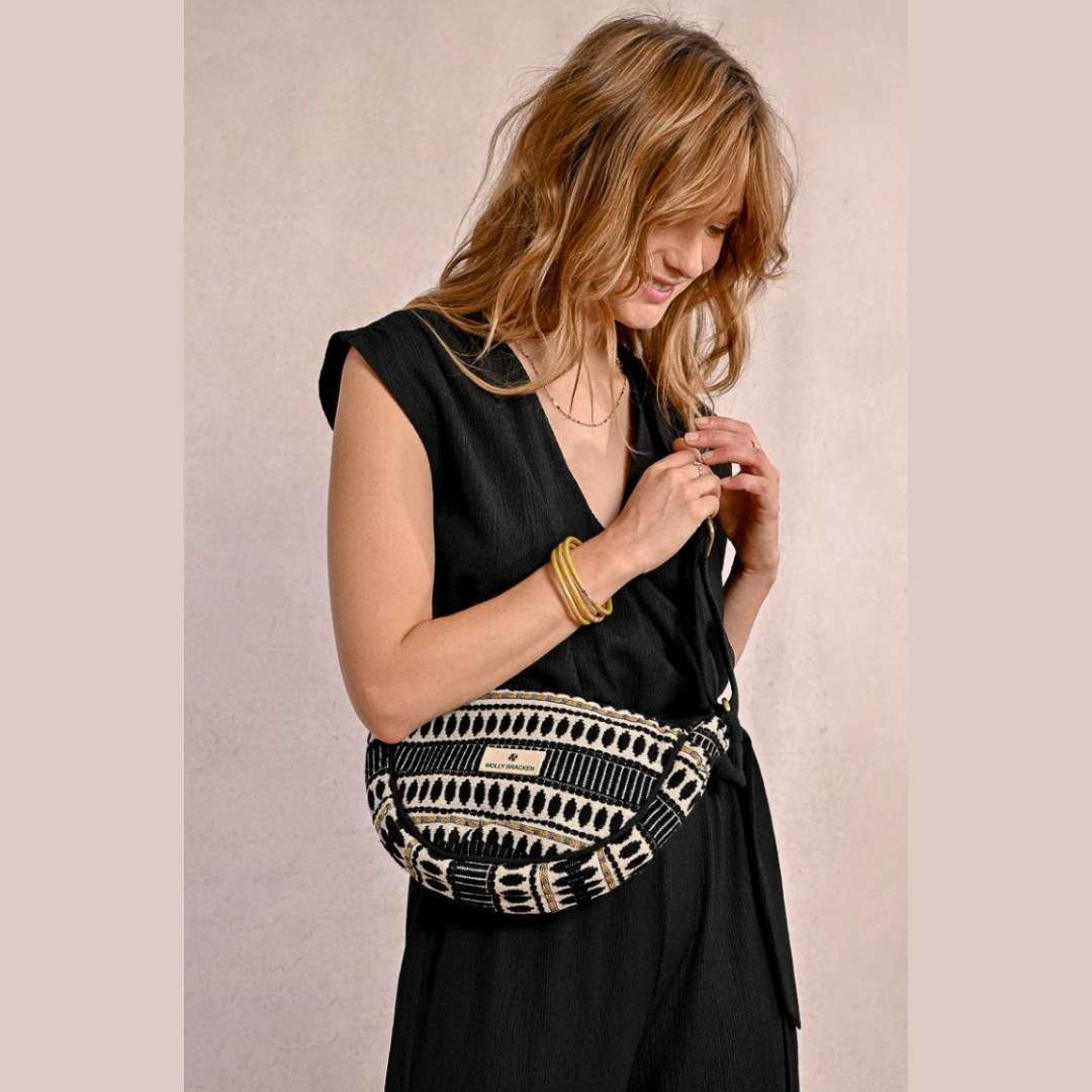 Woven Crossbody Bag