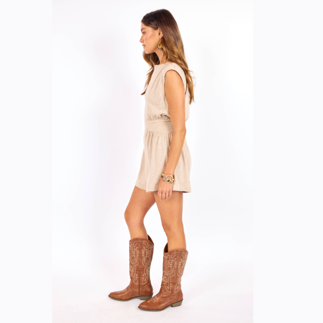 Savannah Knit Romper
