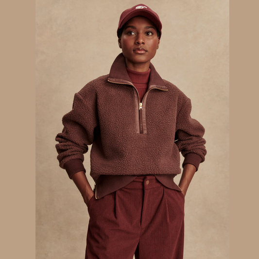 Roselle Half-Zip Fleece