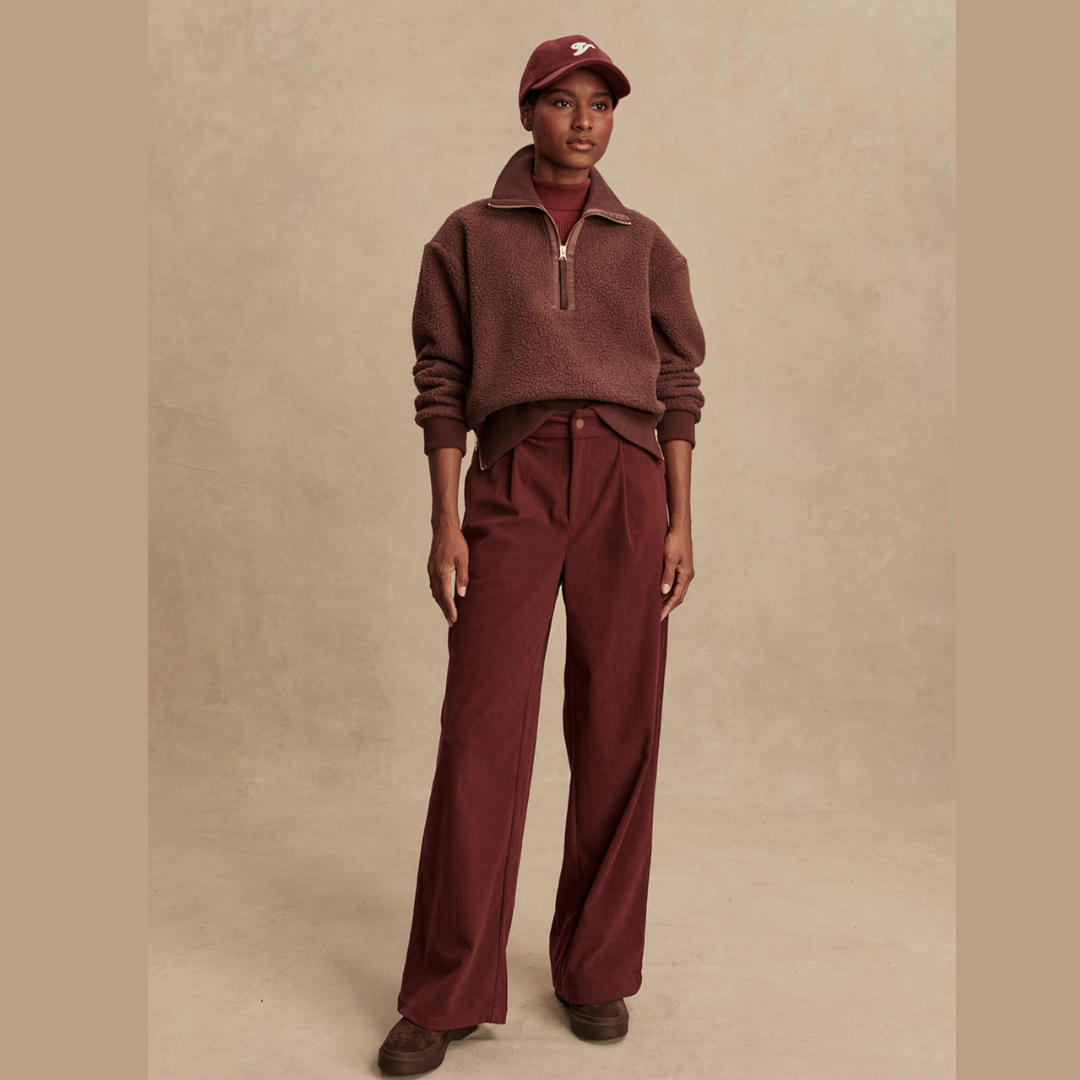 Roselle Half-Zip Fleece