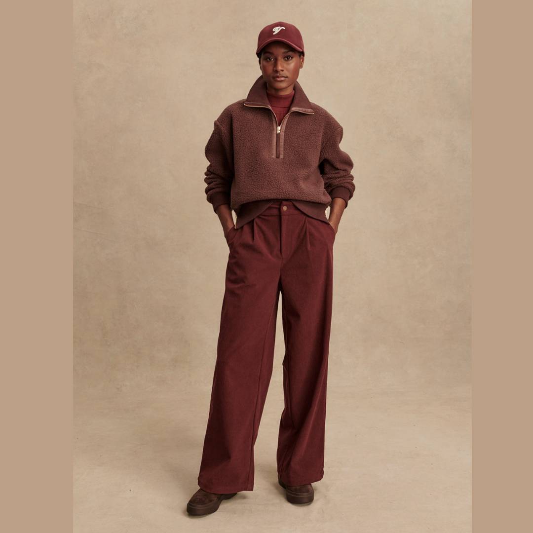 Roselle Half-Zip Fleece