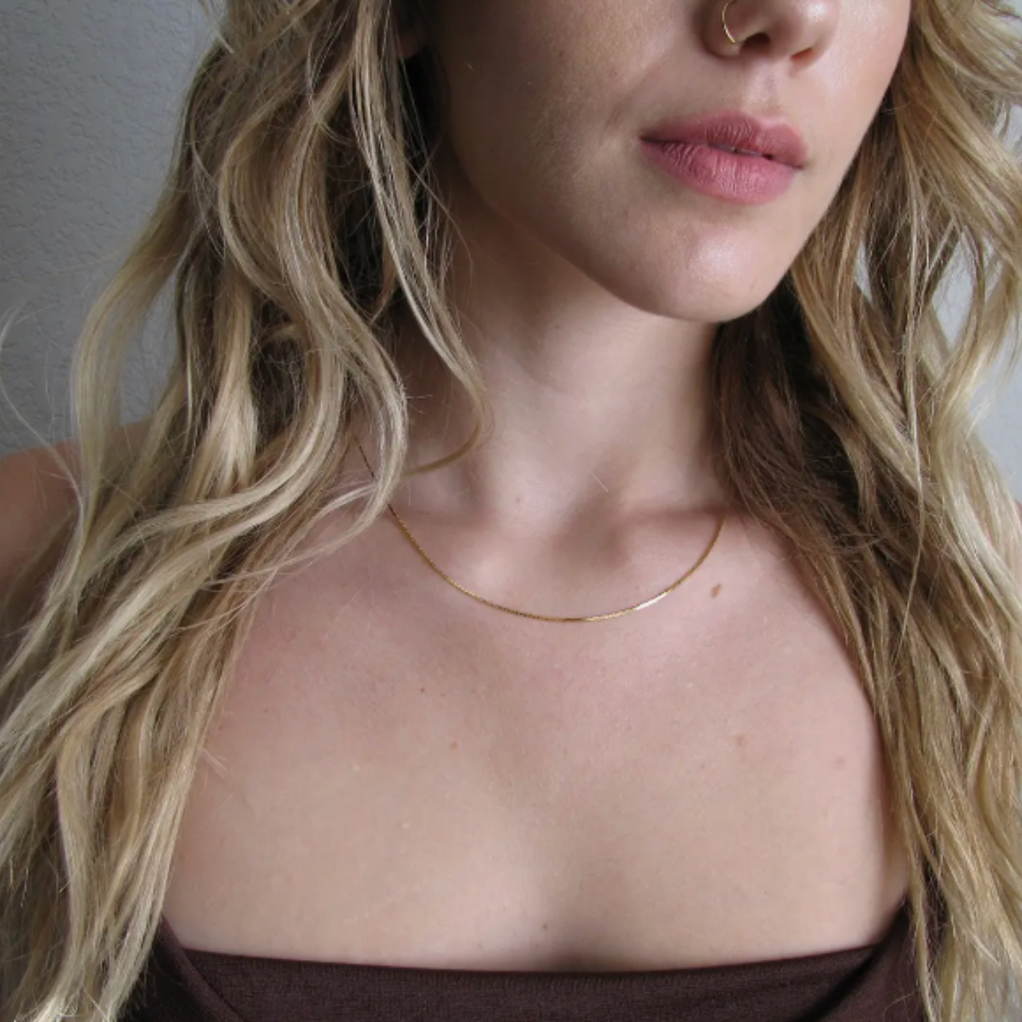 Serpentine Chain Necklace