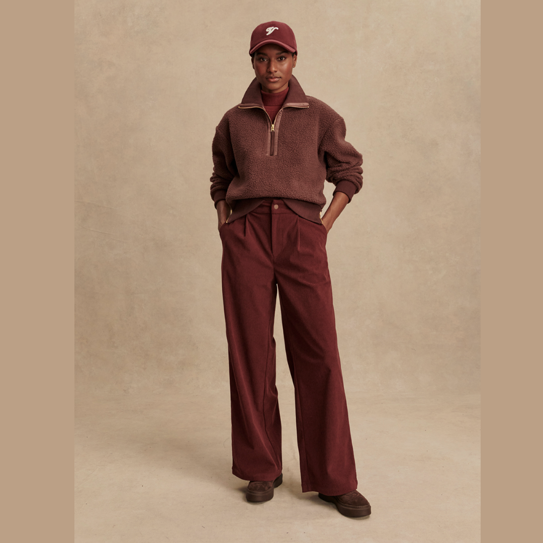 Roselle Half-Zip Fleece