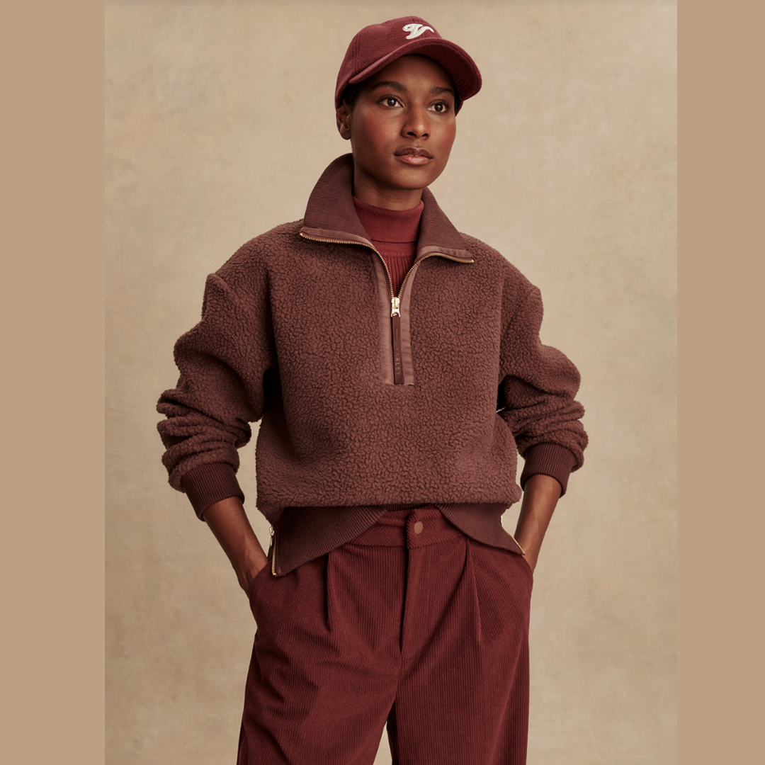 Roselle Half-Zip Fleece