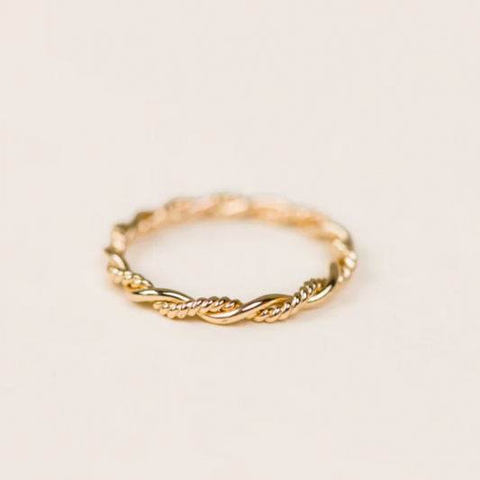 Braided Twist Ring