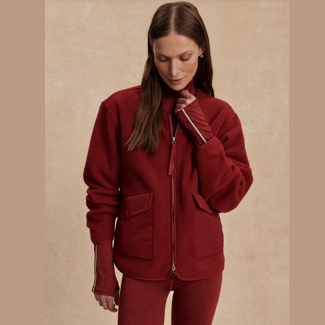 VARLEY Marina Collarless Fleece