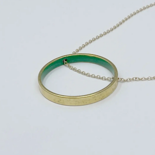 Small (Color) Circle Necklace