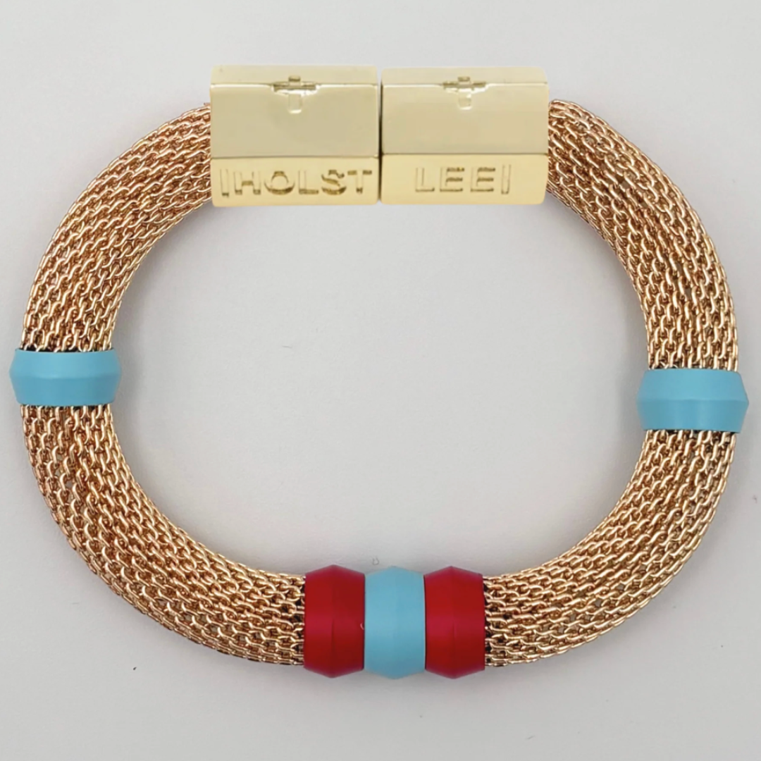 Holst + Lee Game Day Mesh Bracelets
