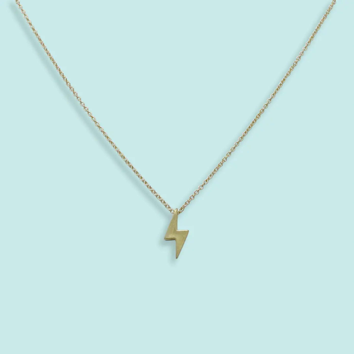 Tiny Lightning Necklace