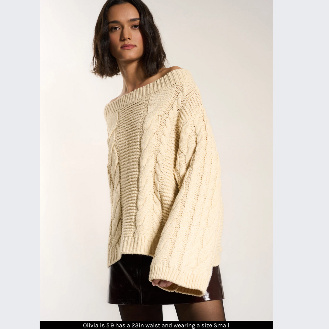 Melanie Cable Knit