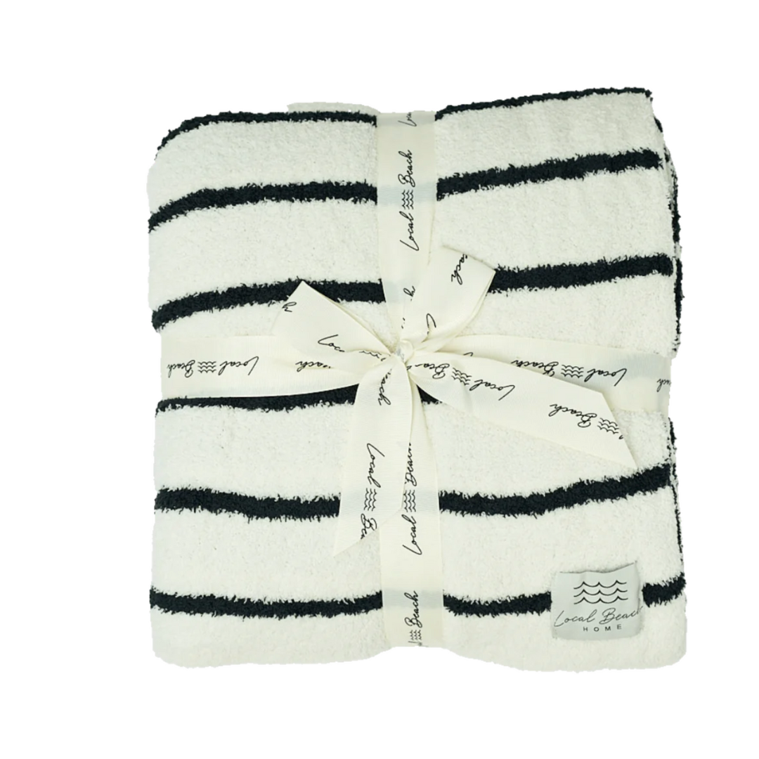 Striped Luxe Home Blanket