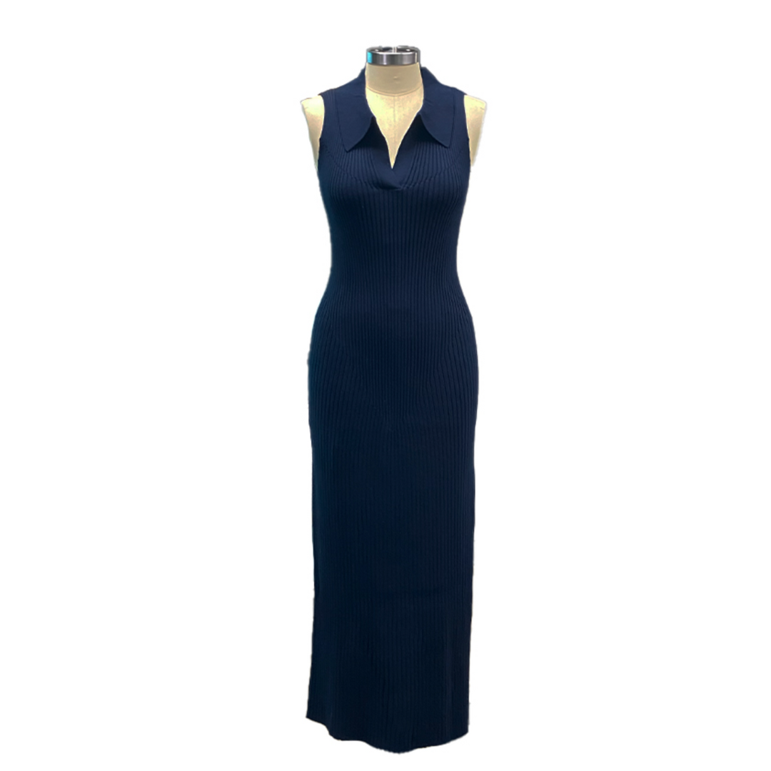 Marin Collared Maxi Dress