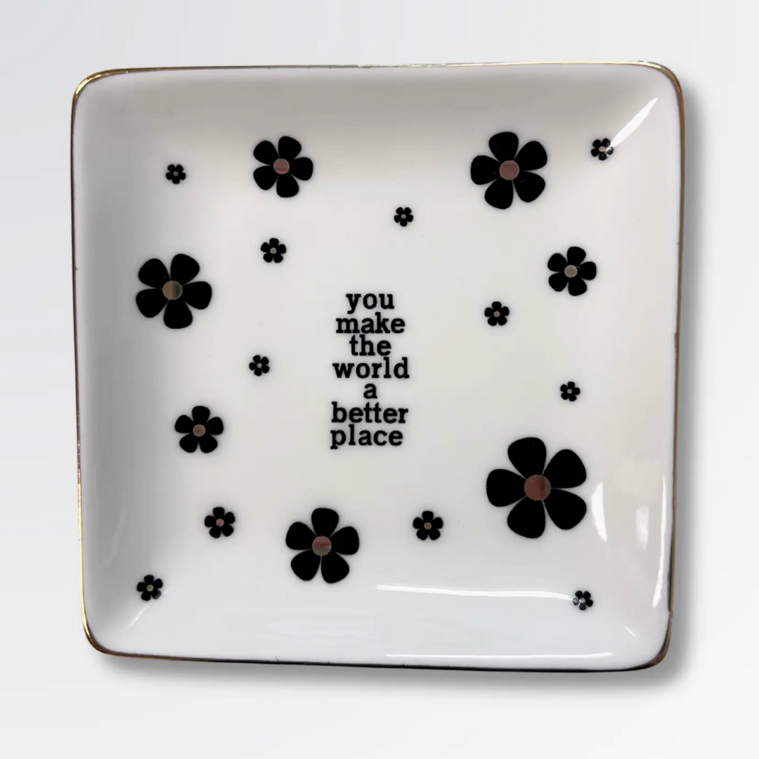Positive Vibes Trinket Tray