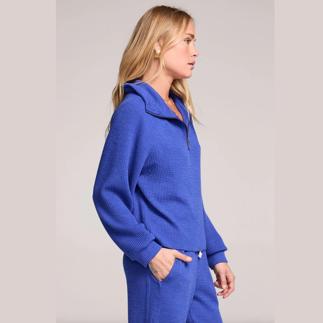 Lapis Half Zip Pullover (part of set)