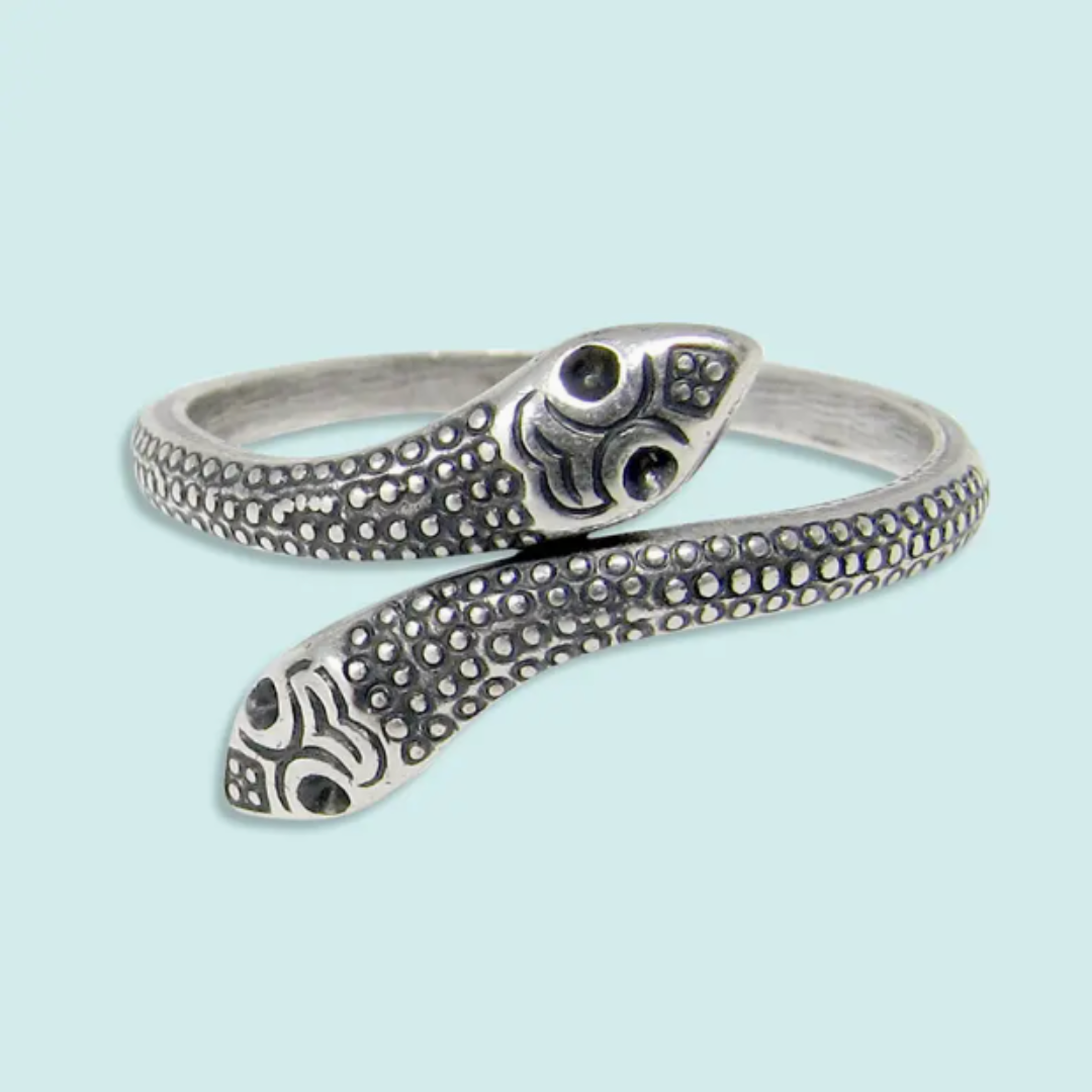 Silver Snake Ring