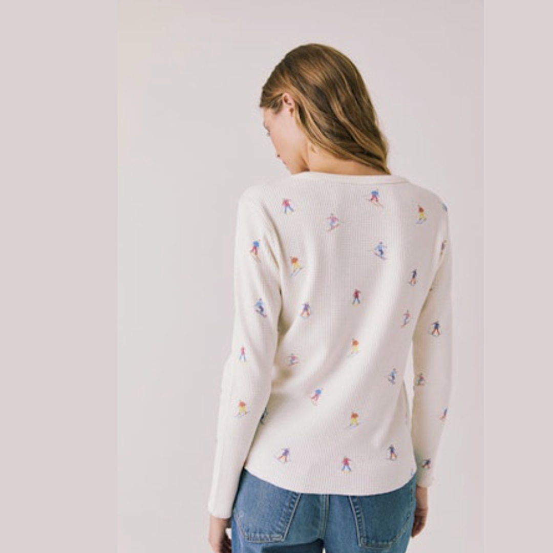 All Over Skiers Waffle Crew