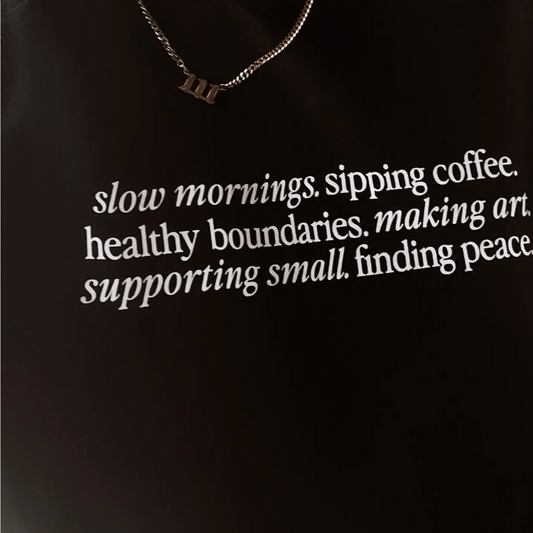Slow Morning Crew Sweatshirt