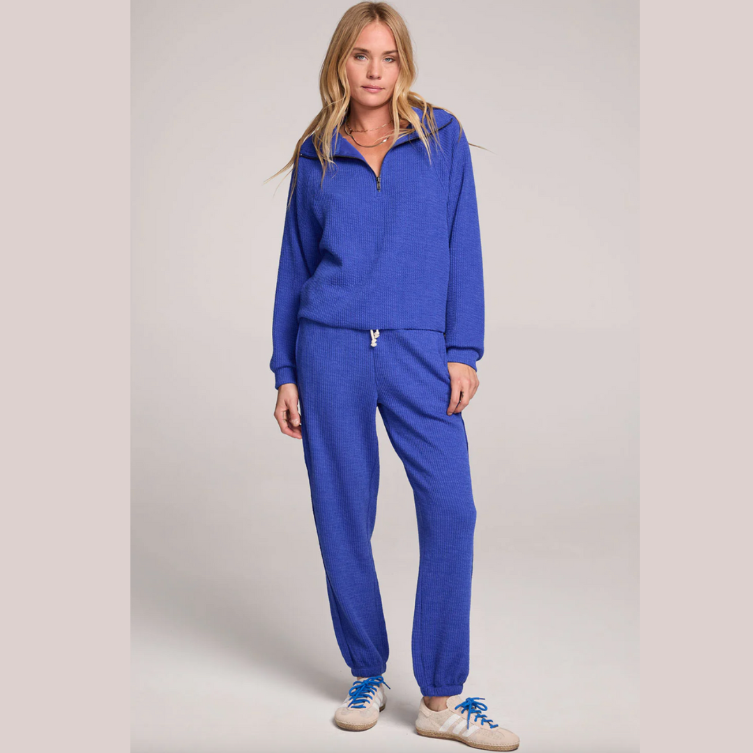 Lapis Half Zip Pullover (part of set)