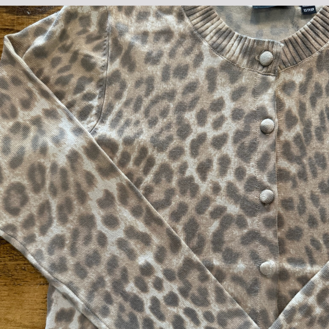 Fantine Long Sleeve Crew Neck Cardigan