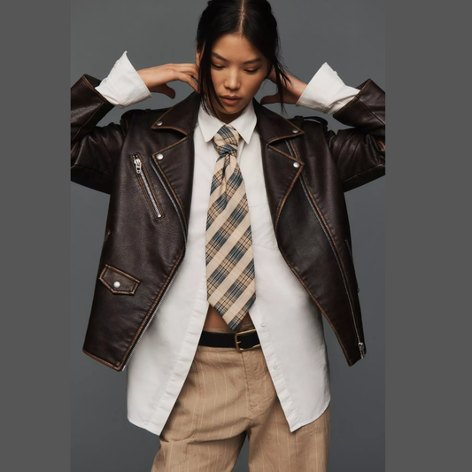 Still Mine Faux Leather Moto Jacket