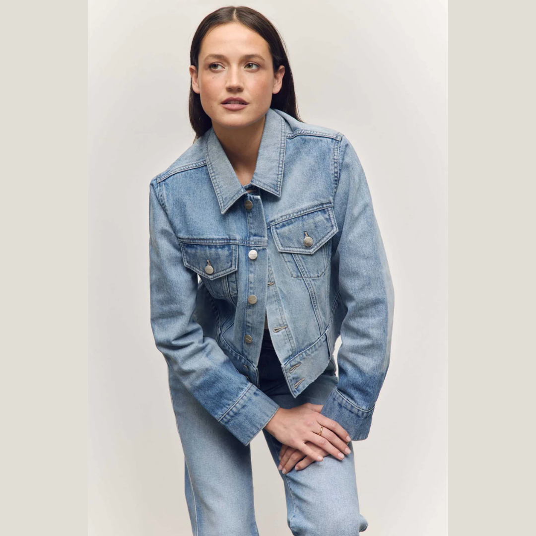 KBP - Denim Cropped Jacket