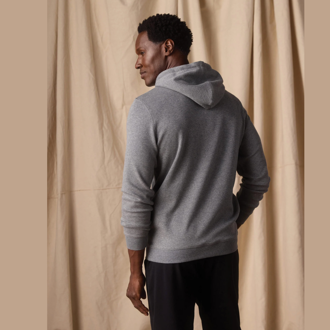 Men’s Fleece Puremeso Hoodie in Athletic Grey