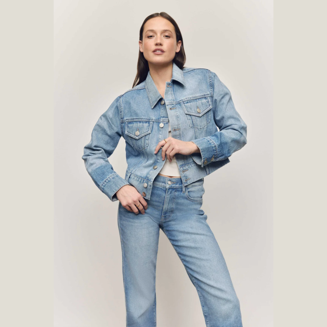 KBP - Denim Cropped Jacket