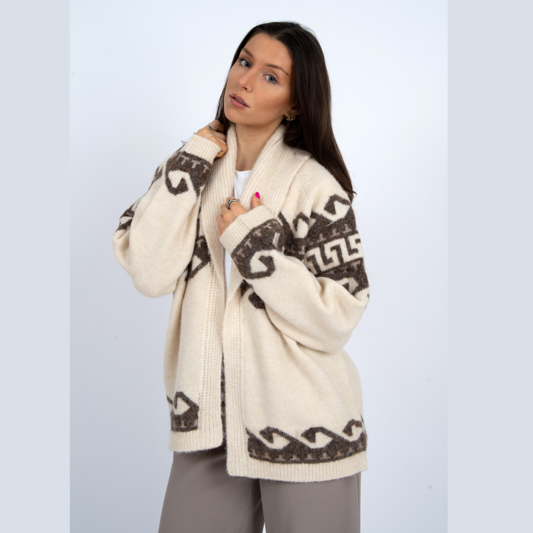 Shawl Collared Sweater