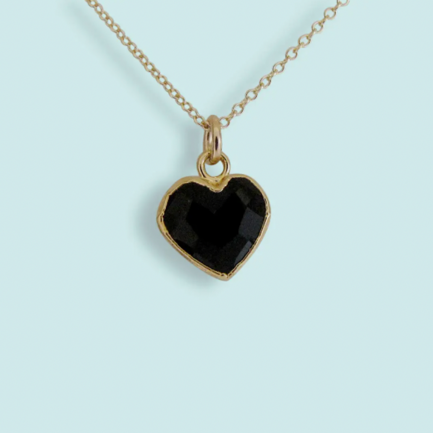 Heart of Stone Onyx Necklace
