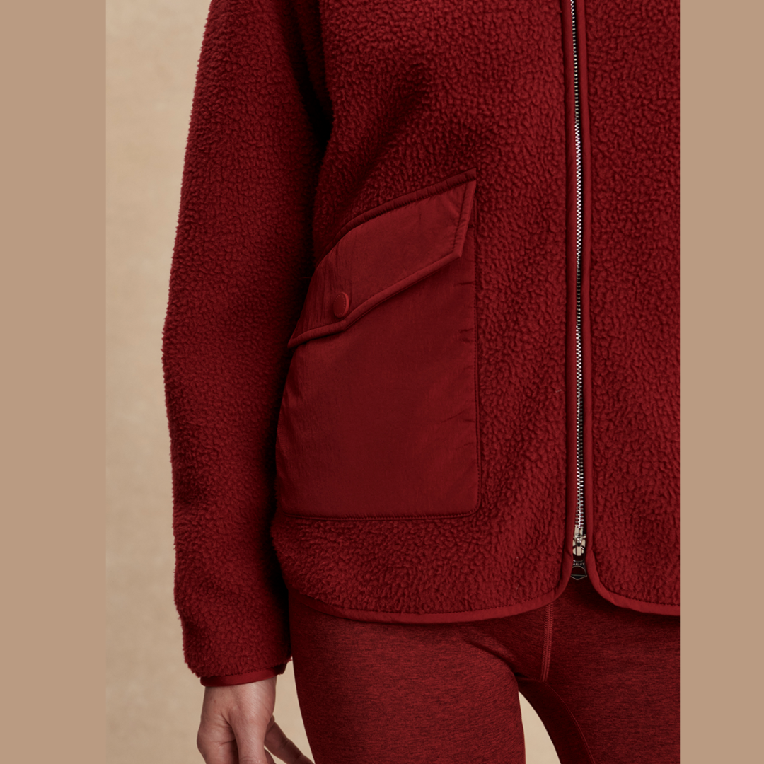 VARLEY Marina Collarless Fleece