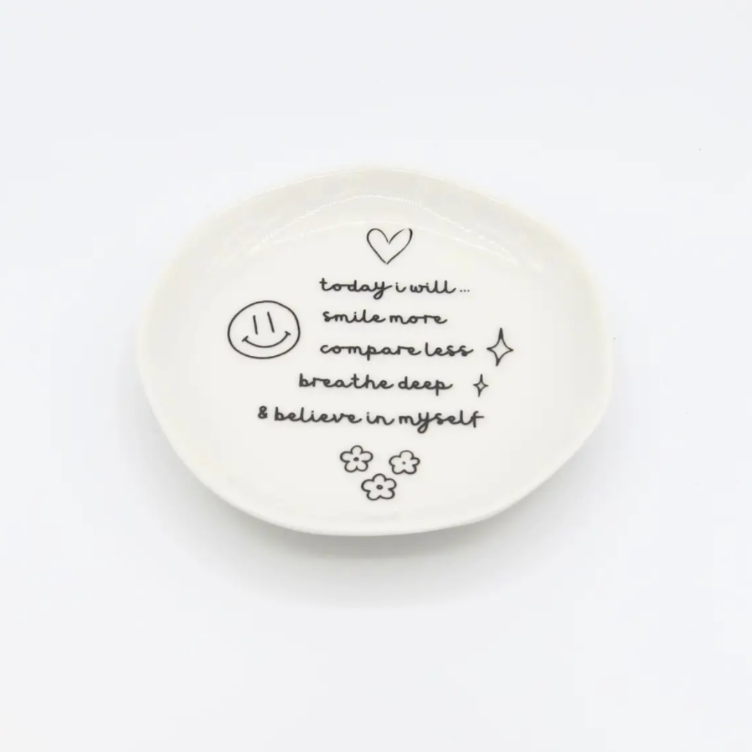 Positive Vibes Trinket Tray