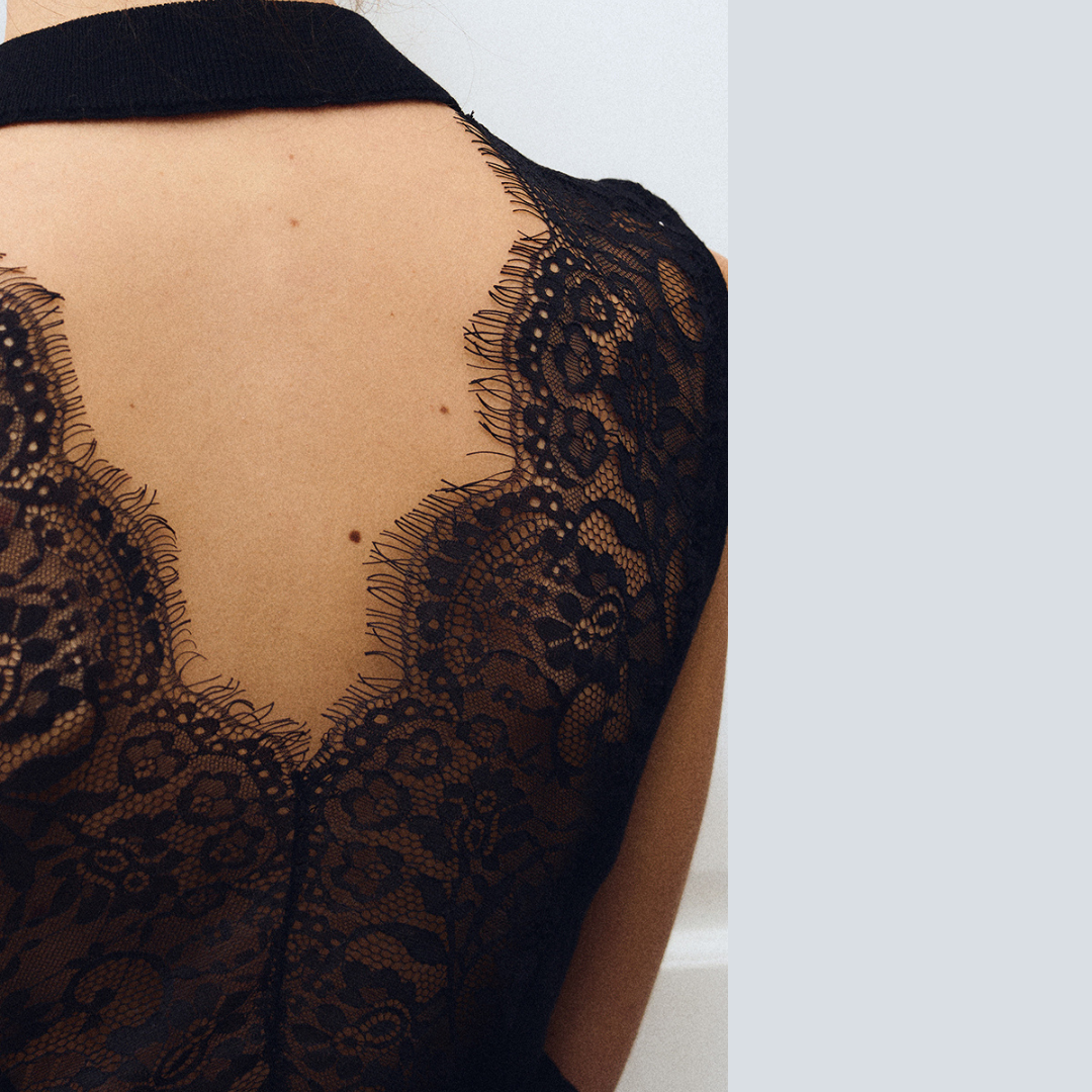Lace Back Tank Top