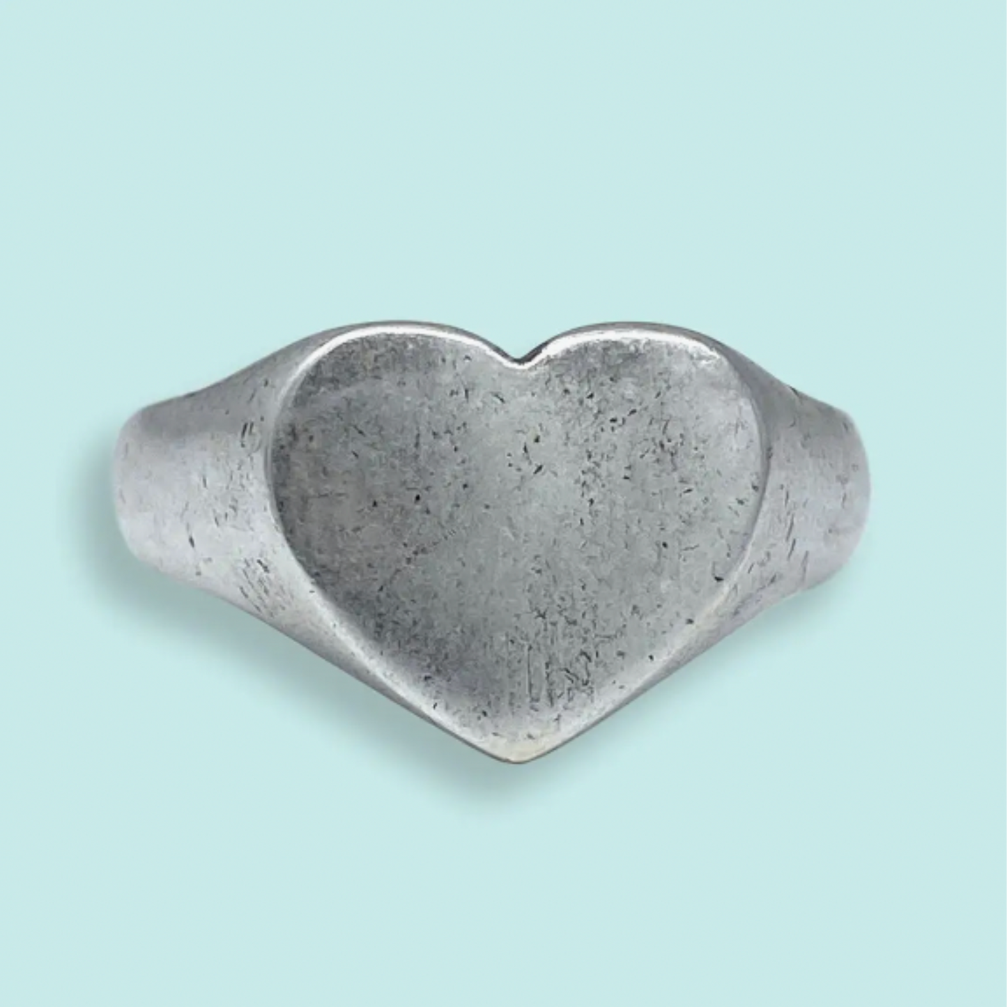 Gold or Silver Heart Adjustable Ring