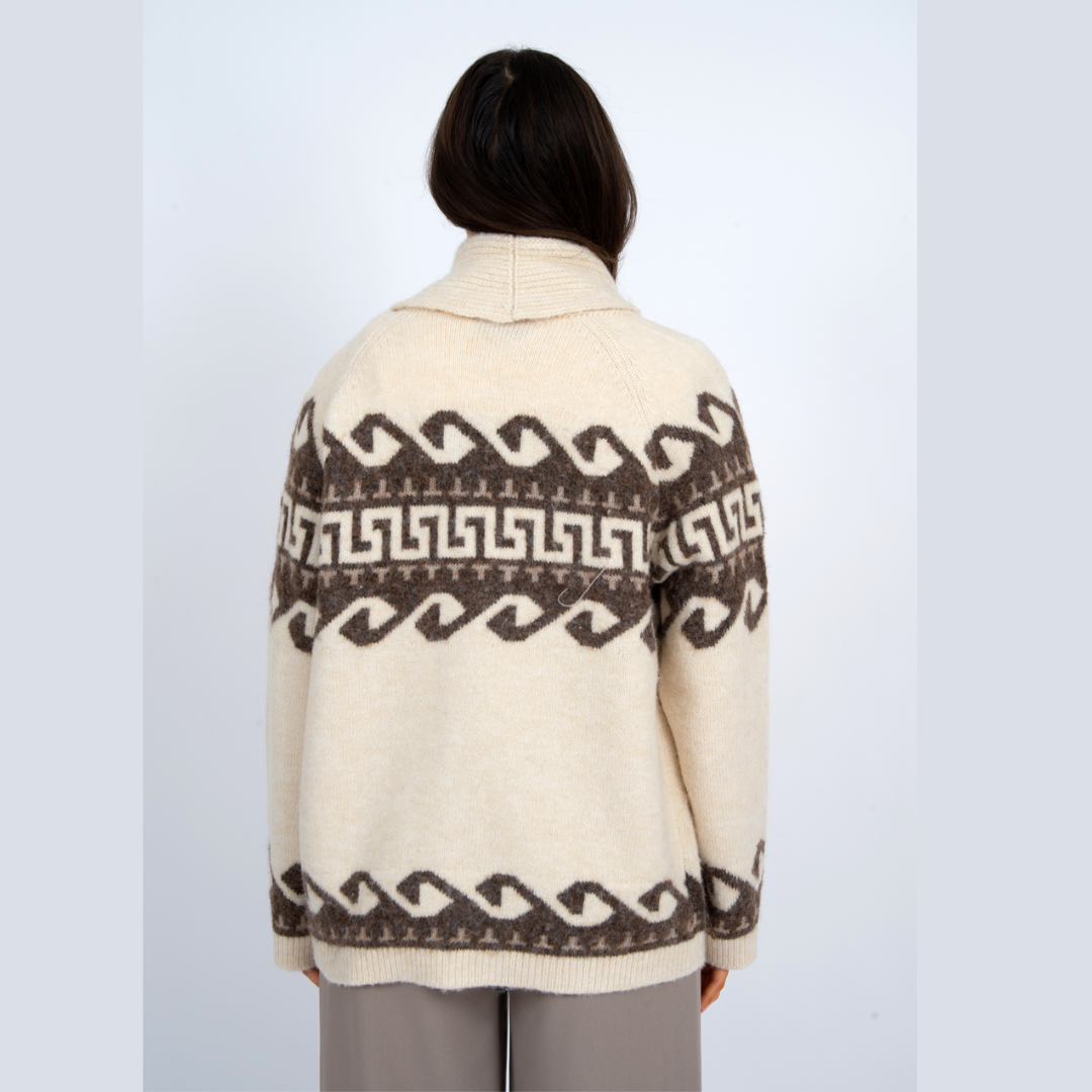 Shawl Collared Sweater