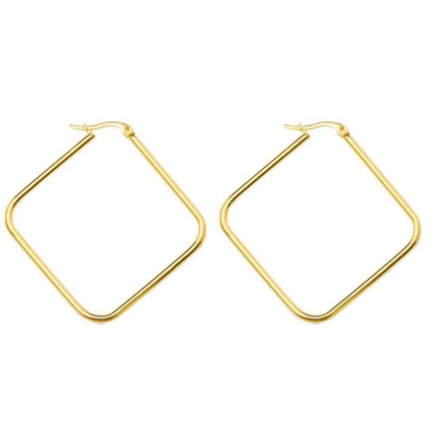 Lady Boss Square Hoop
