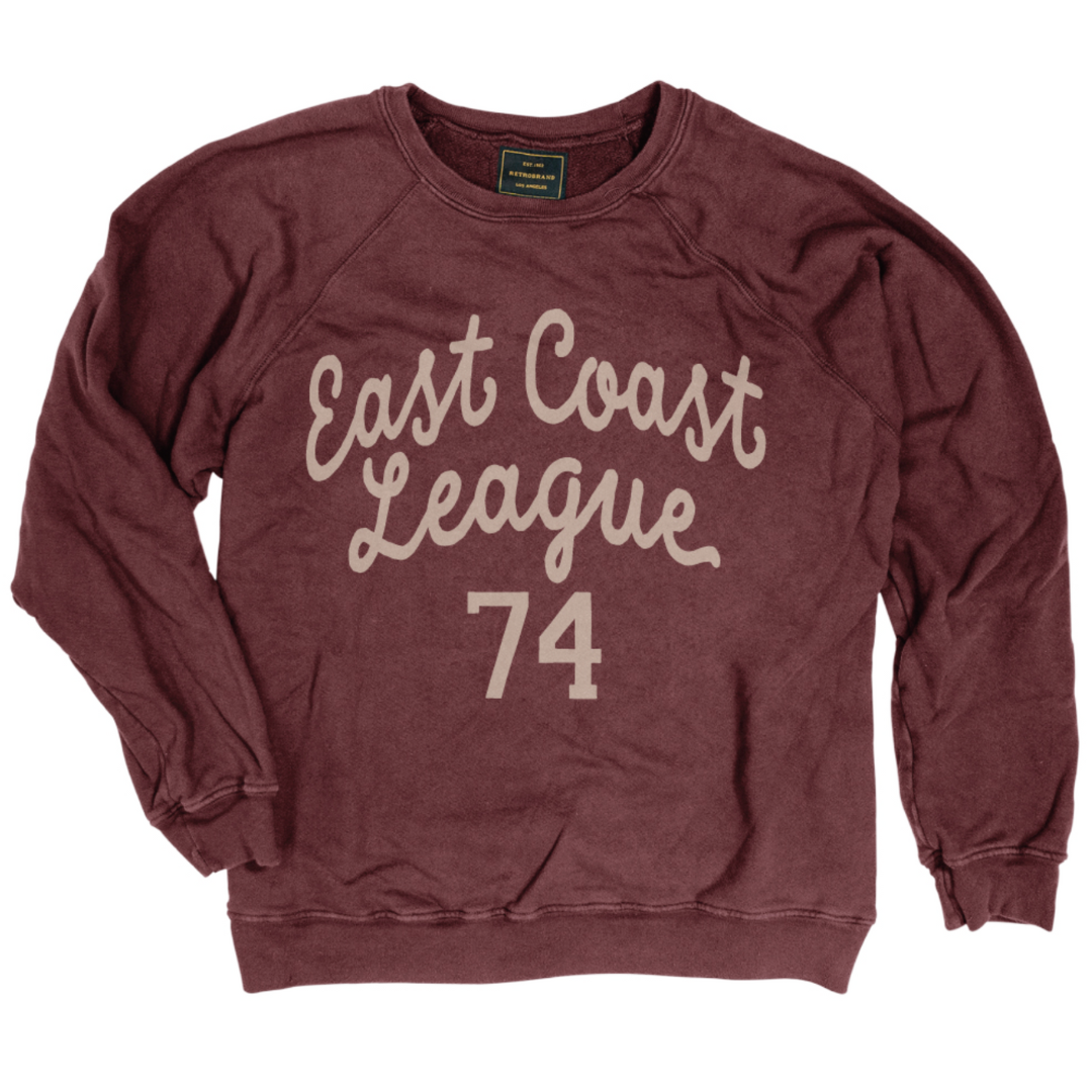 East Coast League Vintage Wash Black Label Crew