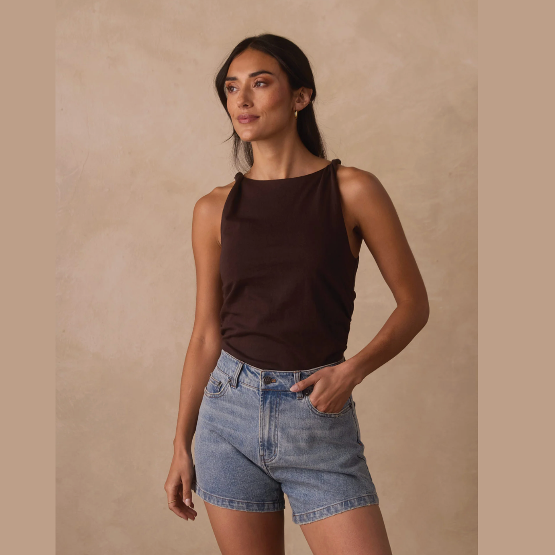 Normal Jersey Draped Tank