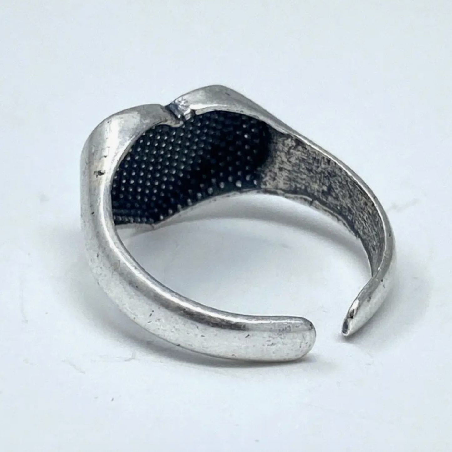 Gold or Silver Heart Adjustable Ring