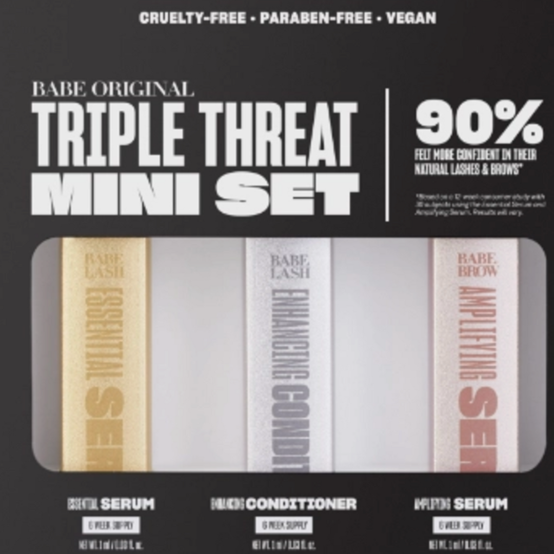Babe Lash Triple Threat Mini Set