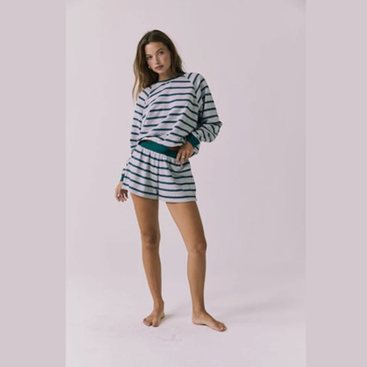 Resort Stripe Shorts (part of set)