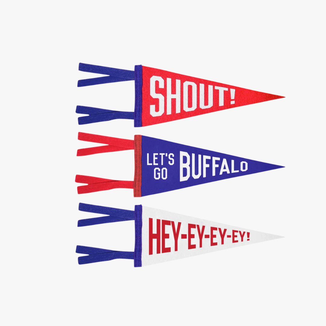 Buffalo Mini Pennants