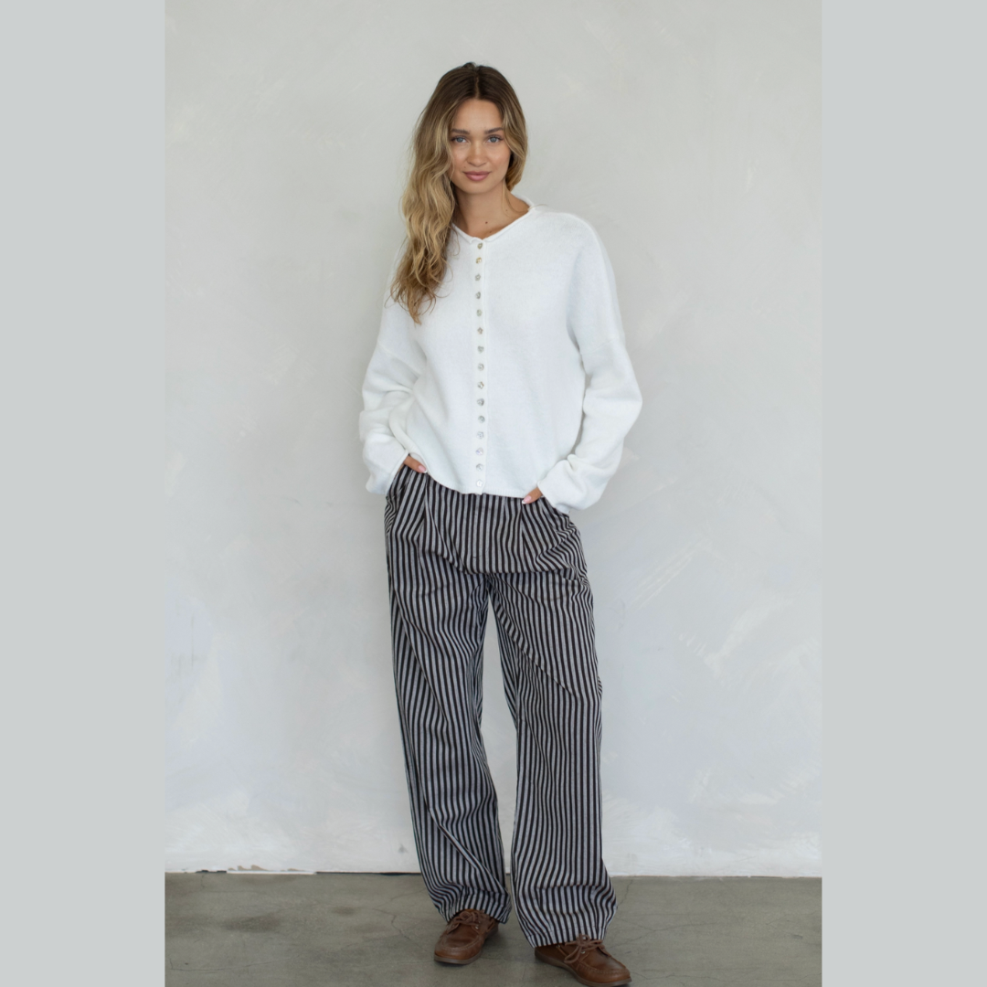 Piper Cardigan with Mismatch Buttons