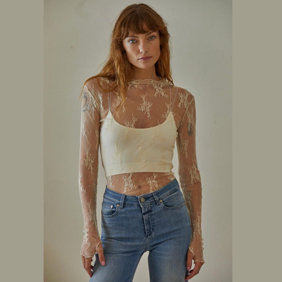 Aubrey Lace Top