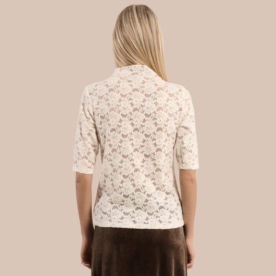 Lacie Mock Neck Tee