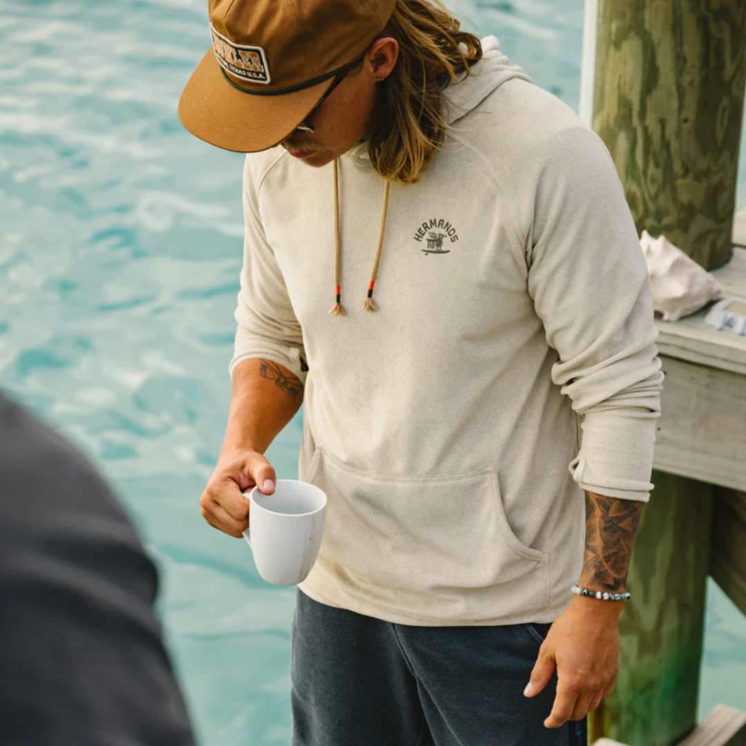Howler Brothers | Antique Black Terrycloth Hoodie FINAL SALE