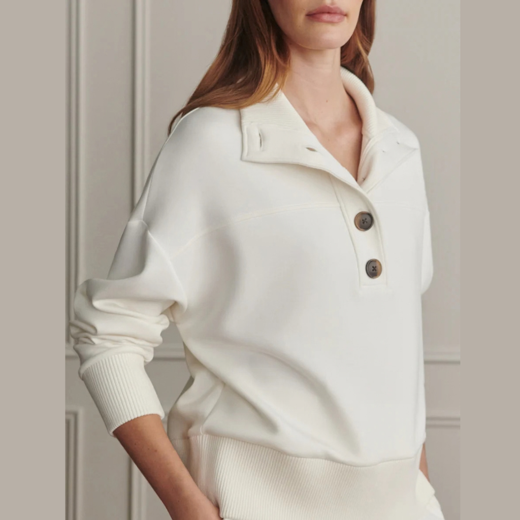 Bronya Button Placket Sweat