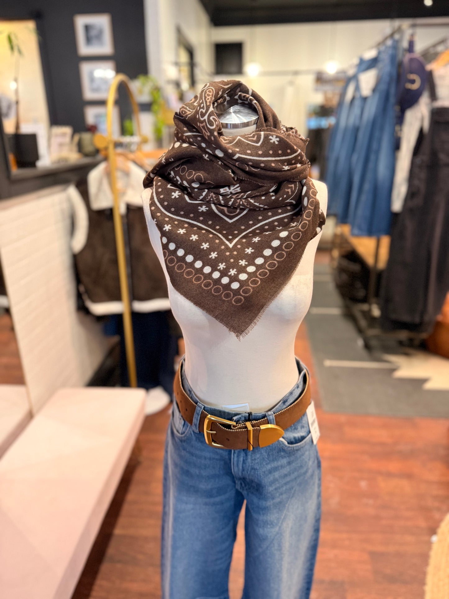 The 'It Girl' Maxi Bandana Scarf