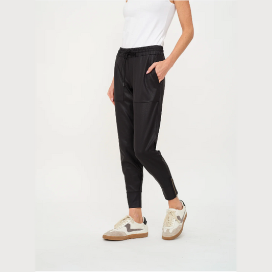 Headliner Coated Zip Jogger