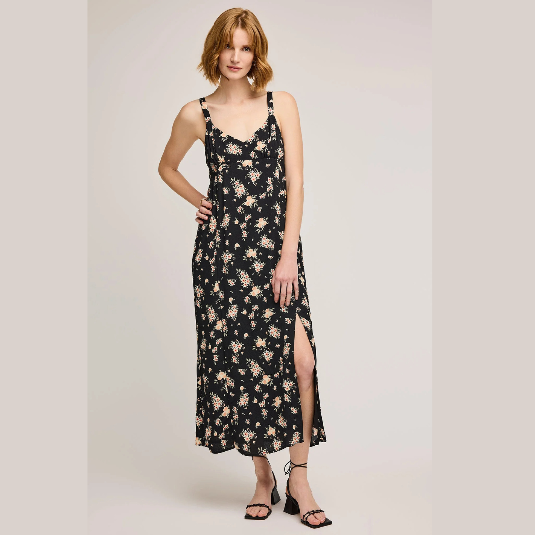 Lysandra Floral Midi Dress