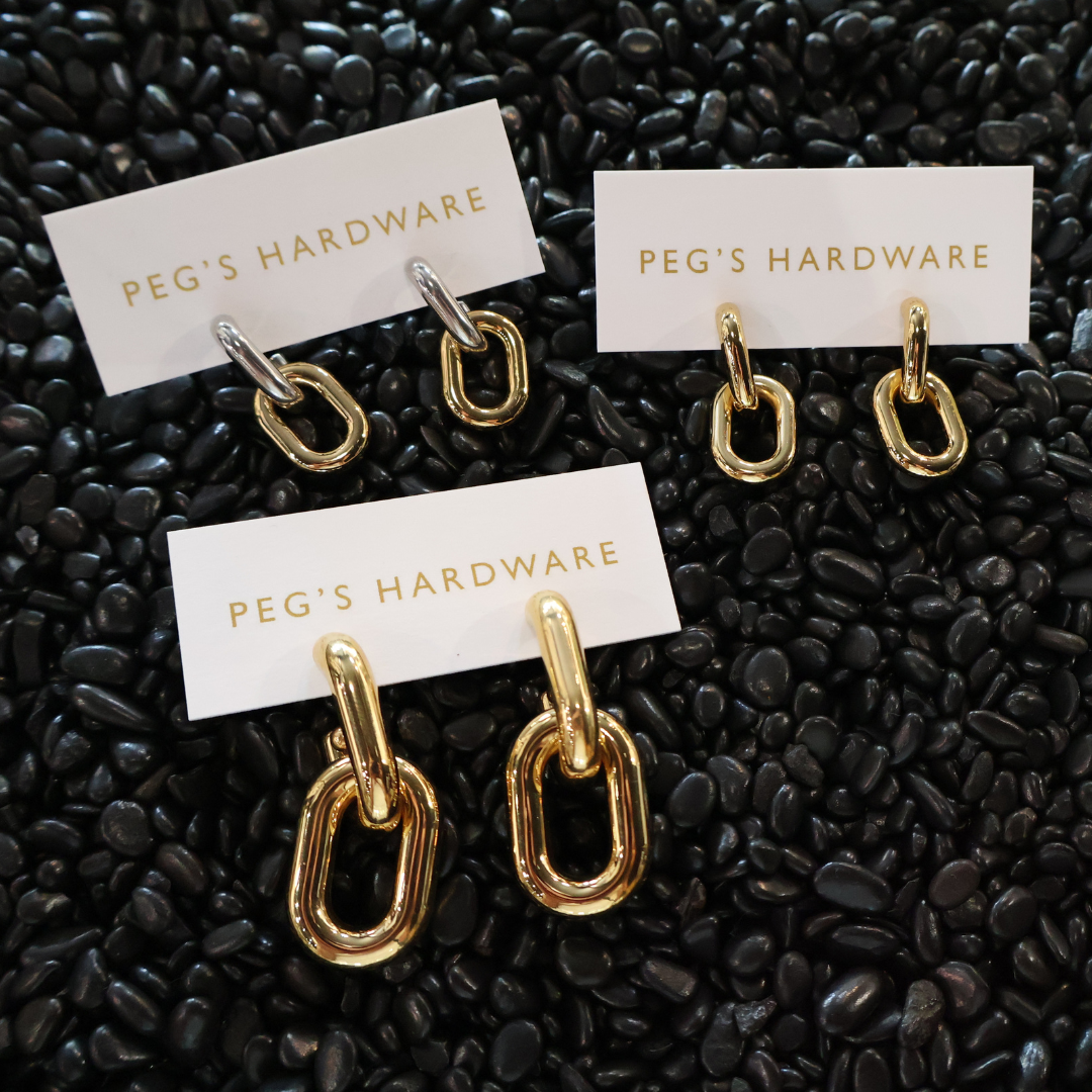 Pegs Hardware Claire Collection | Earrings